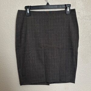 Ann Taylor Charcoal Pencil Skirt